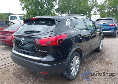 2017 Nissan Rogue Sport Sv from USA, damaged, VIN JN1BJ1CR2HW121811